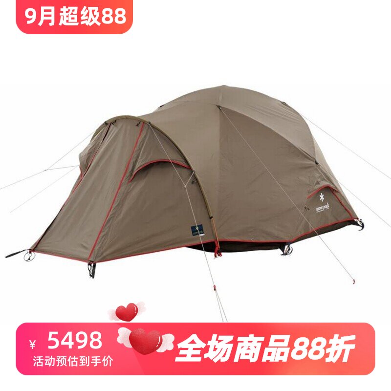 雪峰LandBreezePro.4帐篷野营