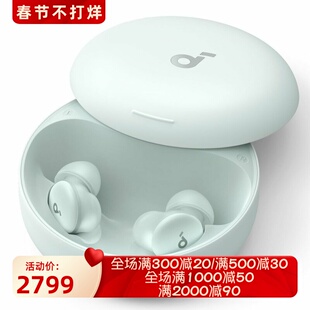 Soundcore/声阔 Sleep A30 无线蓝牙耳机 睡眠耳塞 主动降噪 新款
