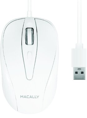 MacallyTURBO有线鼠标舒适办公