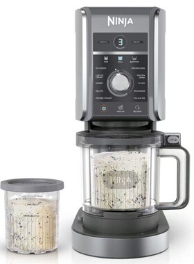 Ninja CREAMi Deluxe 11合1冰淇淋机 XL大容量双桶 冷冻零食机