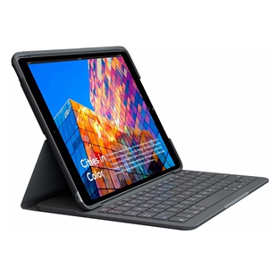iPad Logitech 罗技SLIM FOLIO键盘保护壳 德国QWERTZ布局 Air3代