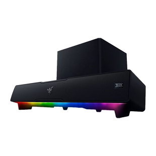 LEVIATHAN RAZER 黑色 雷蛇 RGB 7.1环绕声立体声 V2无线蓝牙音箱