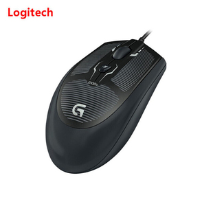 办公游戏 黑色 磨砂材质 G100s 有线鼠标 罗技 联盟吃鸡 Logitech