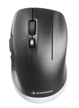 3Dconnexion Wireless 无线蓝牙鼠标 工程设计 办公 CAD设计 黑色
