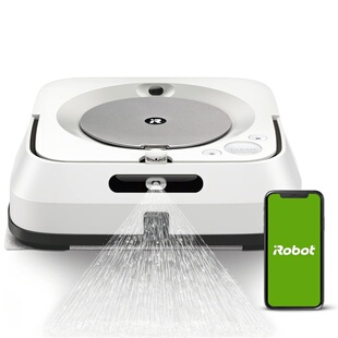 iRobot Braava Jet M6 (6110) 扫地机器人 Wi-Fi 精密喷射 Alexa
