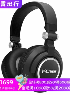 KOSS/高斯BT540I无线蓝牙耳机 内置麦克风 立体声 隔音 黑色 新款