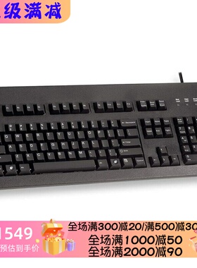 CHERRY/樱桃 G80-3000LSCEU-2 有线机械键盘 樱桃青轴 办公 黑色