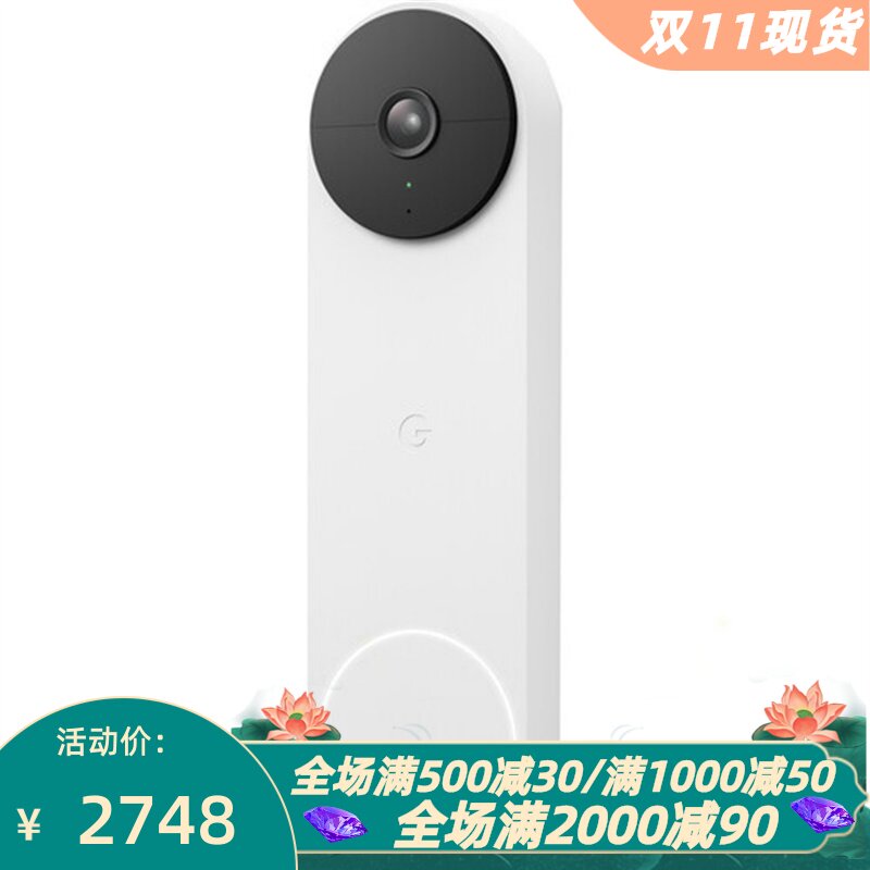 谷歌GA01318-US可视门铃Wi-Fi