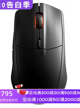 steelseries/赛睿Rival 3无线蓝牙鼠标 游戏 办公 黑色 双模 新款