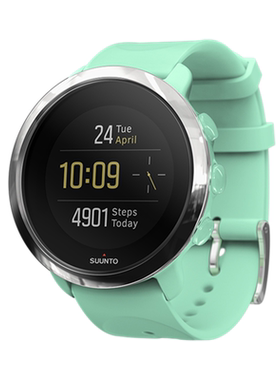 SUUNTO/颂拓 3 FITNESS 智能手表 运动 跑步 游泳 睡眠 心率 蓝色