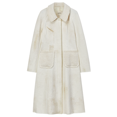 EXCEPTION女装春秋款毛呢外套