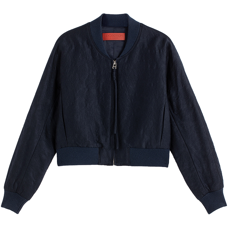 复古短款棉服EXCEPTION休闲