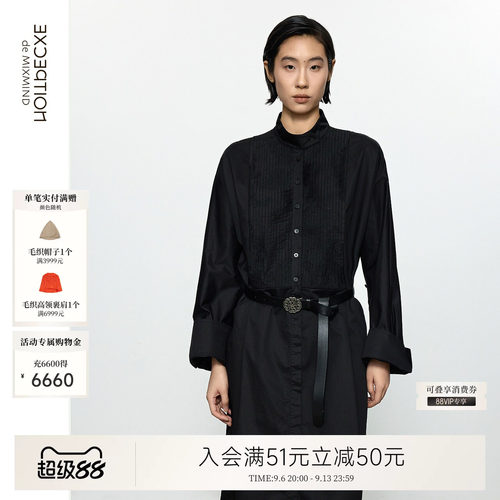例外秋冬女女装显瘦优雅日常