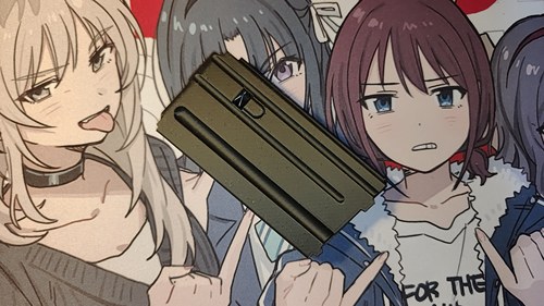 【雪绒花】M16弹匣20rd造型 3D打印模型教具 美系玩家福利