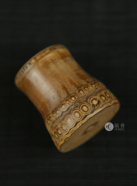 新中式田园风茶具老竹根盖置茶宠紫砂壶壶承壶托功夫茶具盖置托