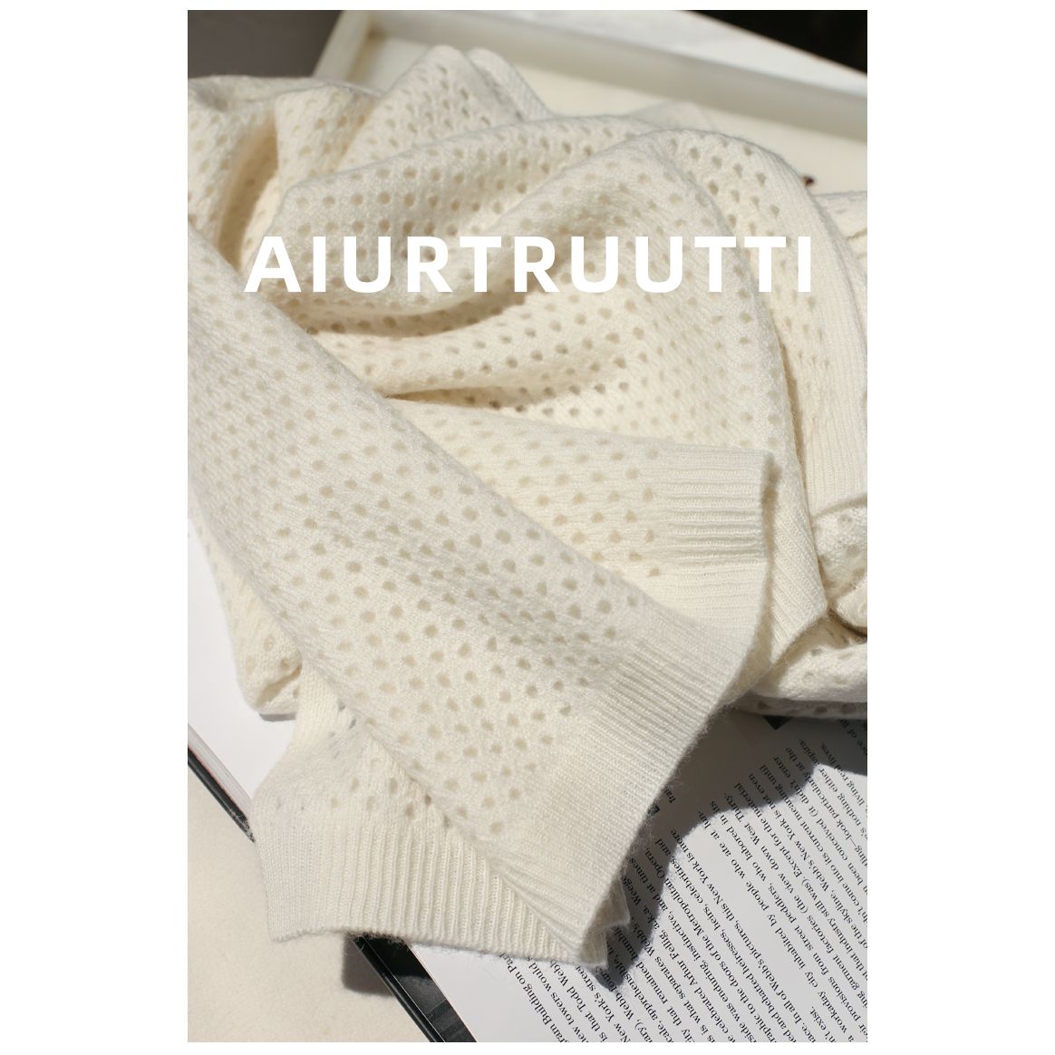 AI家意式镂空高奢围巾秋冬披肩