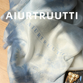 AiurtRuutti意式 Jouy印花升密纯羊绒外搭披肩春夏防晒围巾 高奢新