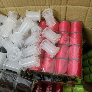 飞蝇钩绑制线专用线轴3CM标准塑料线轴带盖扣空线轴注塑线轴