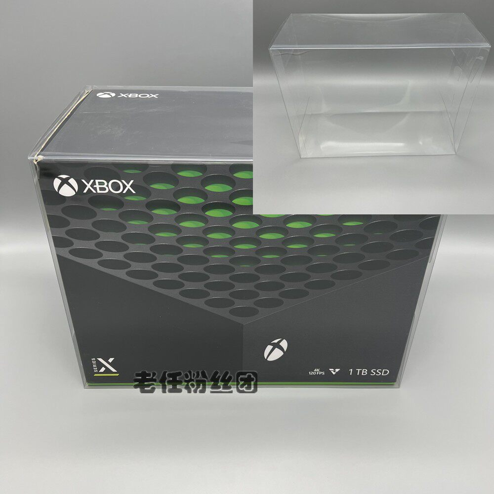 MICROSOFT XBOX 시리즈 X XSX 콘솔용 투명 컬렉션 보호 상자 디스플레이 상자