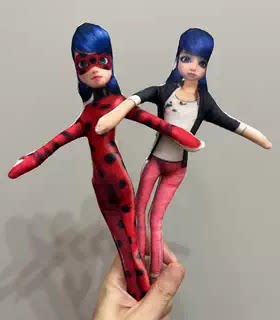 瓢虫雷迪奇迹少女马丽娜抽象老鼠干骨架款娃娃内置骨架任意造型