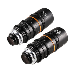 T2.9轻量化变宽变焦电影镜头1.5X 100mm 系列 套装 S35 55mm