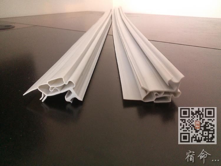 通用型侧面卡槽密封条 冷柜门封条 展示柜啤酒柜密封圈商用胶条金