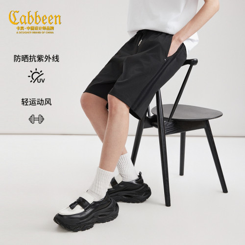 【侧边织带】卡宾休闲运动风短裤