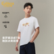金标刺绣 新款 卡宾凉感印花短袖 夏季 潮流圆领上衣 T恤男装
