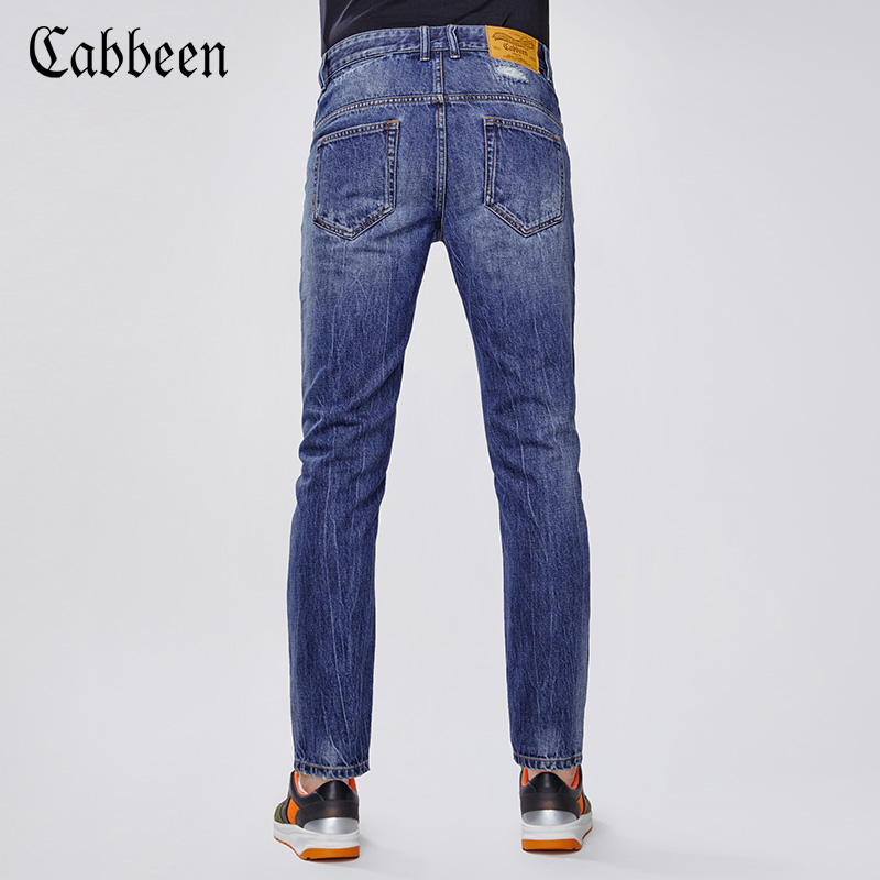 Jeans pour jeunesse CABBEEN en coton pour automne - Ref 1483700 Image 3