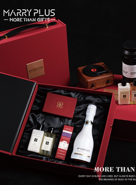 婚礼伴手礼女伴娘实用小礼品套餐盒子送宾客伴郎小众喜宴节日回礼