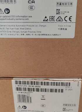 6ES7215-1AF40-0XB0全新原装未封，2022议价