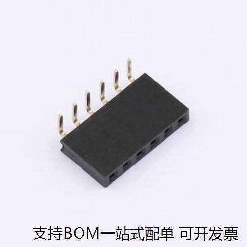 HXPM2.54-1x6WC-Y排母
