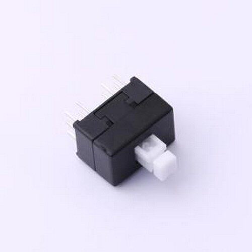 YTS8513L400FW 按键开关 按键开关8.5x13 自锁3.3x3.3白头 400gf