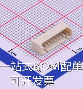 X9821WV-09-N0SN 线对板/线对线连接器 1.25mm 1x9P 直插 原装现