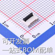 AFC34-S06FIA-00 FFC/FPC连接器 0.5mm P数:6 翻盖式 双侧触点/上