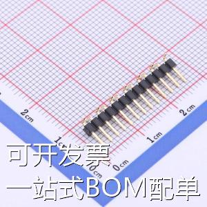 X4611WVS-13I-C40D44R2 排针 2mm 1x13P 立贴 方针 存储器 现货