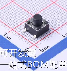 TSD003A06026B 轻触开关 6*6*6mm 立贴 轻触开关 存储器 现货
