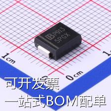5.0SMDJ90A/TR7 瞬态抑制二极管(TVS) 单向 Vrwm:90V 现货