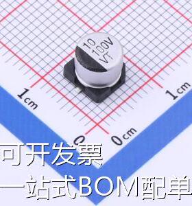 VT2A100M-CRE54 贴片型铝电解电容 10uF 100V 现货