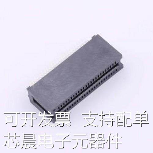 HEE48LP03BK 金手指连接器 1.27mm P数:48P 插件,P=1.27mm原装正
