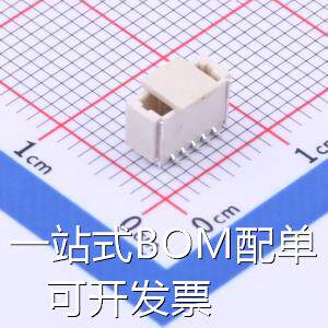 AFC10-S05PCA-00 线对板/线对线连接器 SH 1mm 1x5P 立贴 原装现