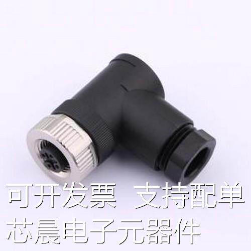 ZFA.M12.P04.NPLE 圆形(线缆)连接器 ZFA.M12.P04.NPLE原装正品
