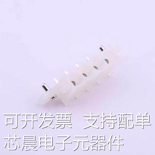 HX63080-4WAG 线对板/线对线连接器 HX63080-4WAG 弯插,P=6.35mm