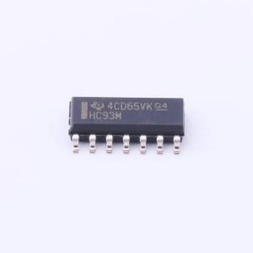 CD74HC93M96计数器/分频器 35MHz 4位二进制计数器 SOIC-14原装