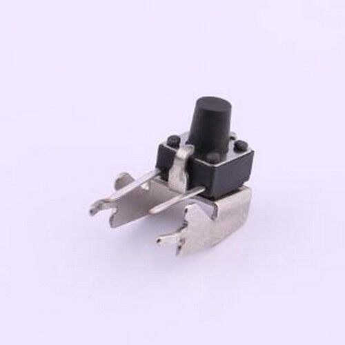 UK-B0209-2-G7.5-250 轻触开关 6*6*7.5mm 卧插 轻触开关 插件原