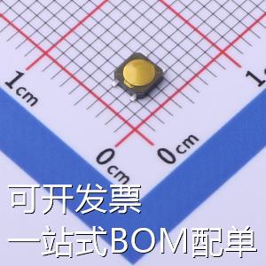 YTSA006A0801801B 轻触开关 3.1*3.1*0.8mm 立贴 轻触开关 编带