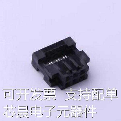 89361-706LF IDC连接器(牛角/简牛) 2mm 2x3P 排数:2 每排P数:3 P