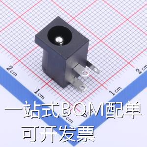 KH-DC-005-2.5 AC/DC电源连接器 DC电源插座 外径:6.4mm 原装现货