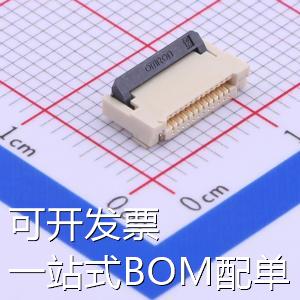 XF2M-1215-1A BY OMZ FFC/FPC连接器 0.5mm P数:12双侧触点/上下