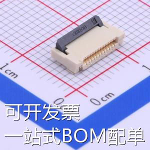XF2M-1215-1A BY OMZ FFC/FPC连接器 0.5mm P数:12 双侧触点/上下
